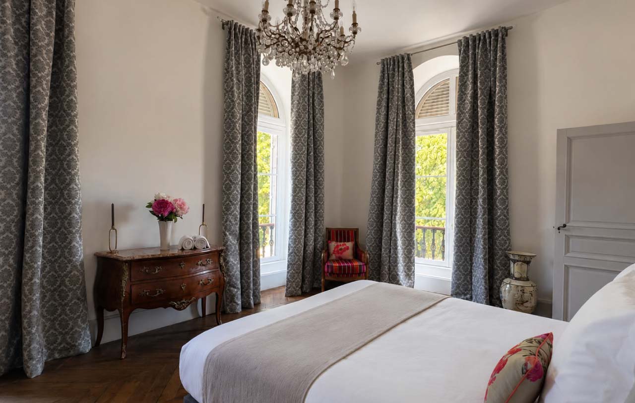 Chambres dans château en bourgogne